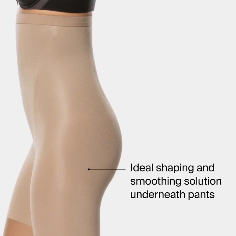 Spanx Shapewear For Women Original High-Waisted Footless Tummy Control Shaper (Regular and Plus Sizes) Nude d - Image 3